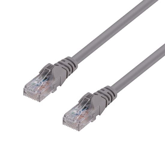 Dynamix DYNAMIX 10m Cat6 Grey UTP Patch Lead (T568A Specification) 250MHz PLGY-C6A-10
