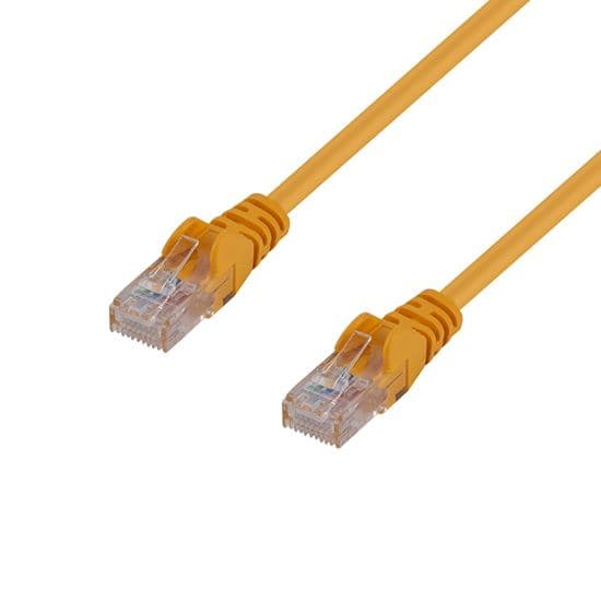 Dynamix DYNAMIX 10m Cat6 Yellow UTP Patch Lead (T568A Specification) 250MHz PLY-C6A-10
