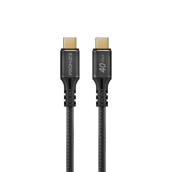 Promate PROMATE 1M 240W USB-C Cable. Supports Thunderbolt 3, 5A/48V POWERBOLT240-1M
