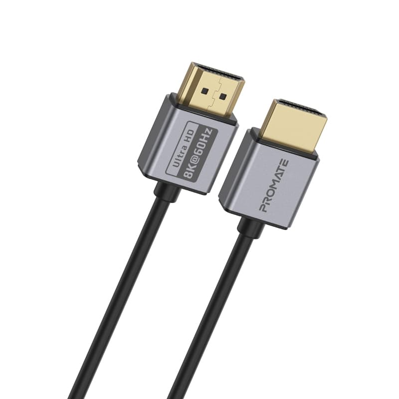 Promate PROMATE 1.5M HDMI 2.1 Ultra HD Super Slim Audio Video Cable. PRIMELINK8K-150