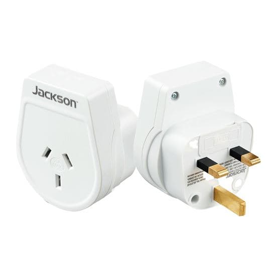 Jackson JACKSON Slim Outbound Travel Adaptor for use in UK/Hong Kong. PTA8811M