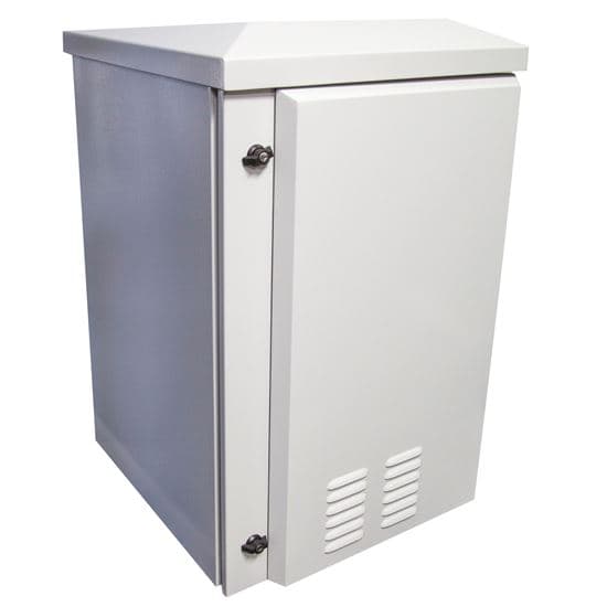 Dynamix DYNAMIX 9RU Vented Outdoor Wall Mount Cabinet. Ext Dims 611x433x560 RODW9-400FK