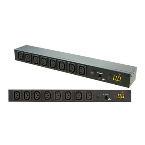 Dynamix DYNAMIX 8-Port 16A Metered PDU. Power Monitoring by True RMS Meter RPME-16A8