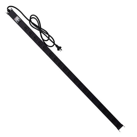 Dynamix DYNAMIX 20 Outlet Vertical Power Rail (10A) with 6kA C-Curve MCB RPR-20V15MCB