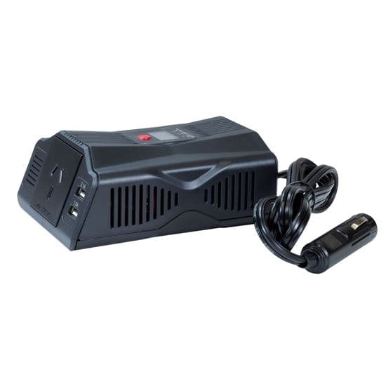 Dynamix DYNAMIX 200W Power Inverter DC to AC. Input: 12V DC, Output: 230V AC TE6-1621D