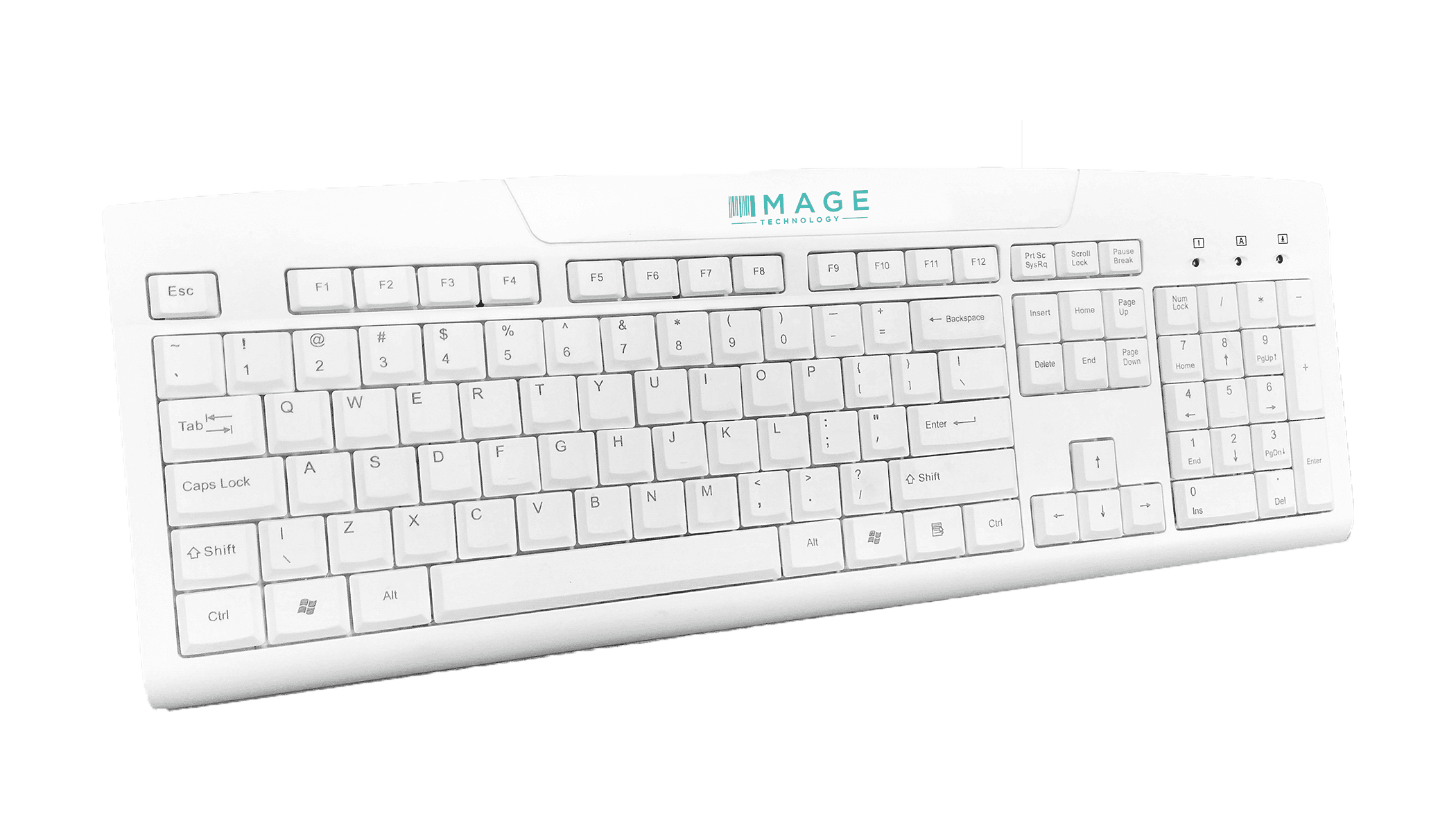 Image True Type Antimicrobial Washable Keyboard 383525