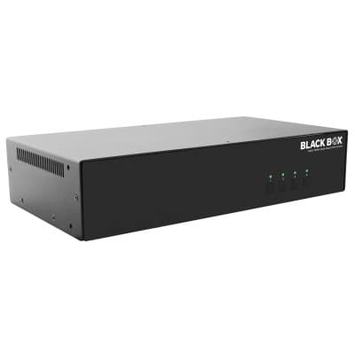 Black Box 4-Port 4K60 Dual-Monitor HDMI KVM Switch 487943