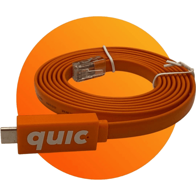 Quic Broadband USB-C to RJ45 Console Cable 507744