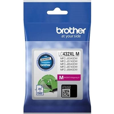 Brother Brother LC432XLM Magenta High Yield Ink Cartridge LC432XLM