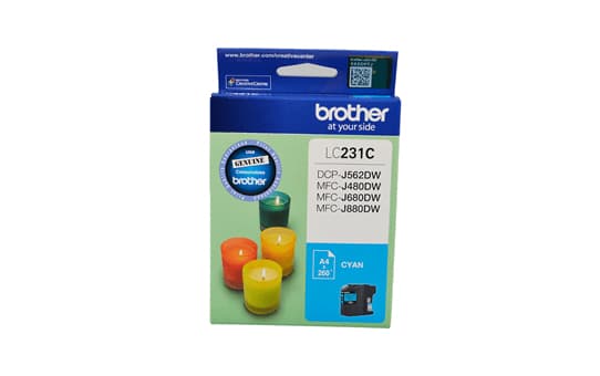 Brother Brother LC231C Cyan Ink Cartridge LC231C