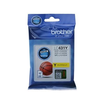 Brother Brother LC431Y Yellow Ink Cartridge LC431Y