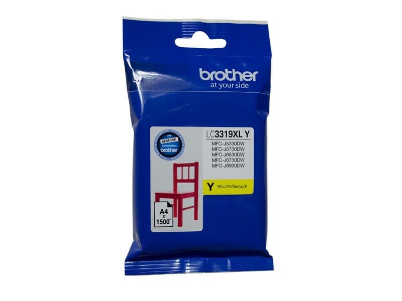 Brother Brother LC3319XLY Yellow High Yield Ink Cartridge LC3319XLY