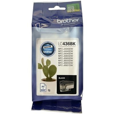 Brother Brother LC436BK Black Ink Cartridge LC436BK