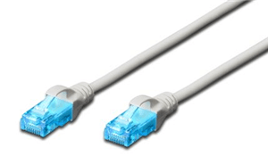 Digitus Digitus UTP CAT5e Patch Lead - 5M Grey CA9528A