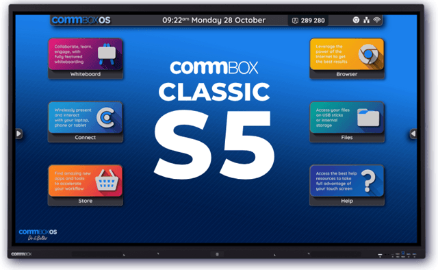 CommBox CommBox Interactive Classic S5 75" 4k Touchscreen CBIC75S5