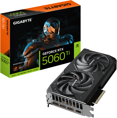 Gigabyte Gigabyte GV-N506TWF2OC-16GD RTX5060TI 16GB PCIE Graphics Card GVN5061