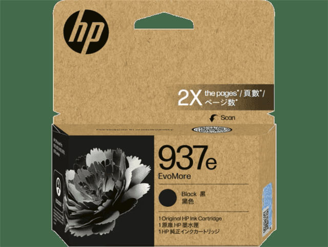 HP HP 937e EvoMore Black Original Ink Cartridge HNK1028