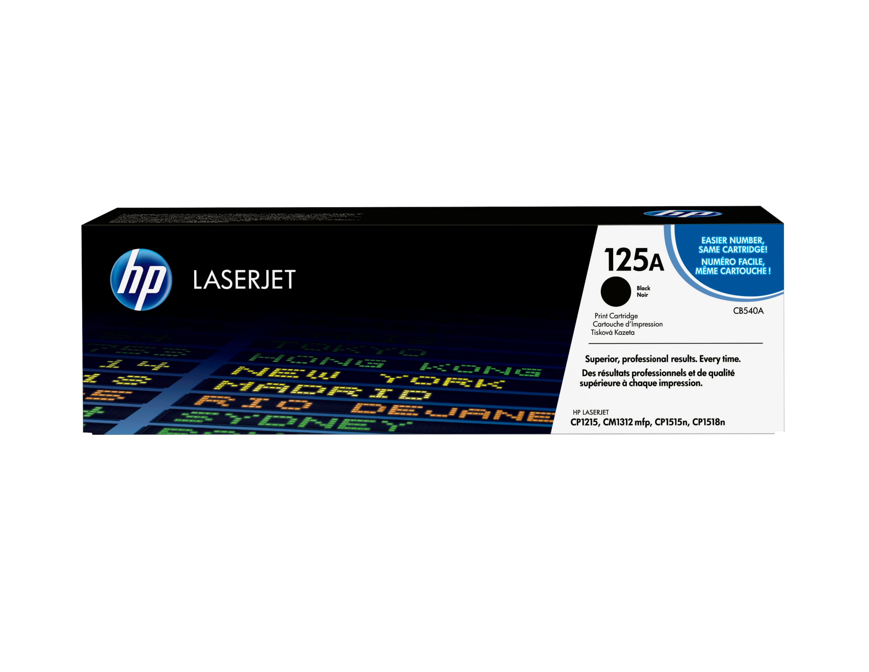HP HP 125A Black Toner CB540A