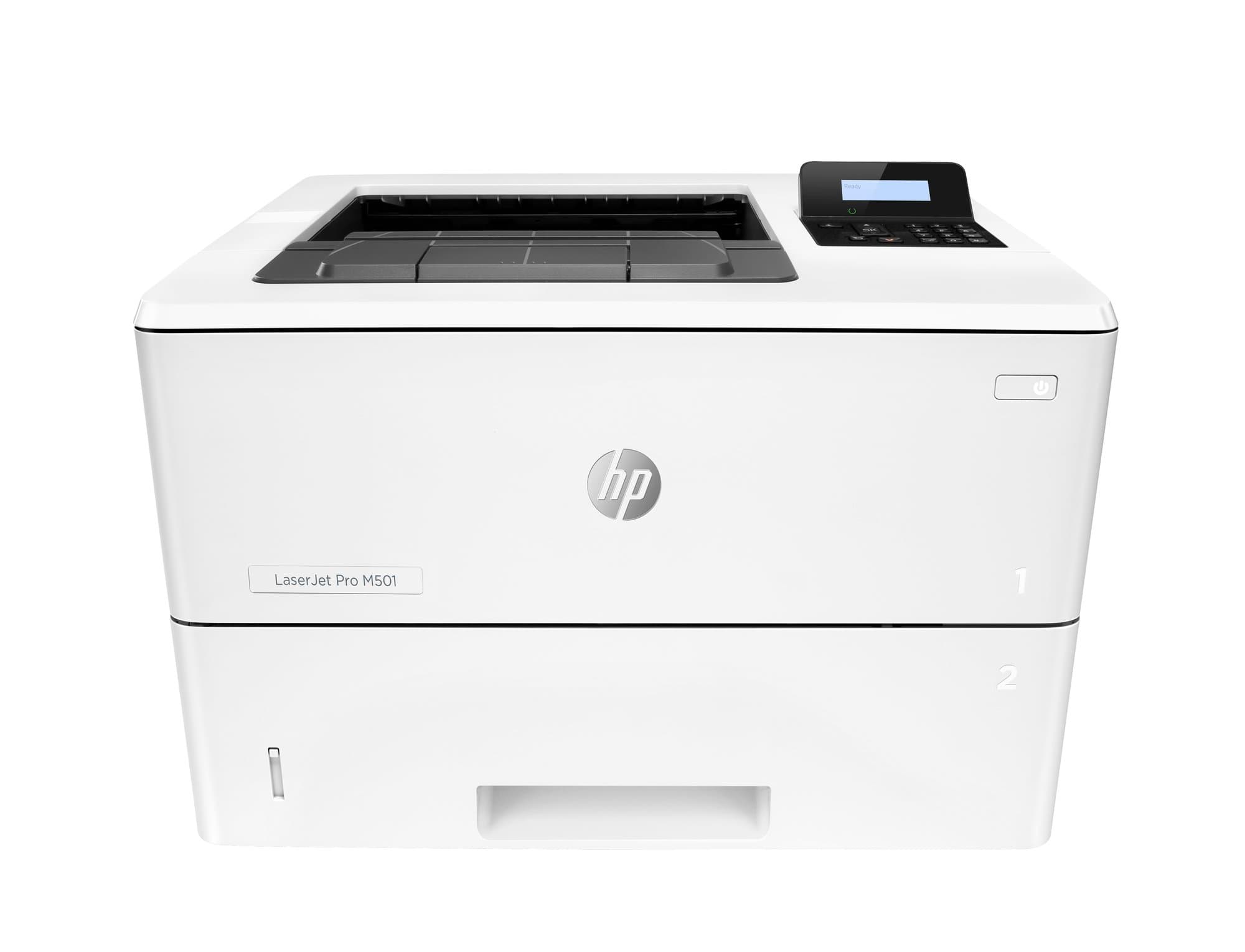 HP HP LaserJet Pro M501dn 43ppm Mono Laser Printer 4yr Wty J8H61A