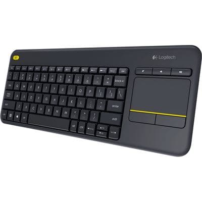 Logitech Logitech K400 Plus Wireless Keyboard with Touch Pad Black 920-007165