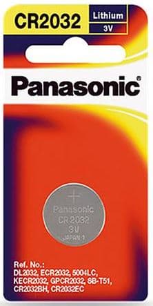Panasonic Panasonic Lithium 3V Coin Cell Battery CR2032 2 Pack PA4666