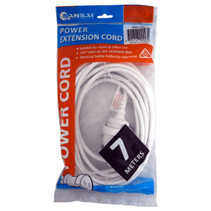 Sansai Sansai Power Extension Lead - 7 Meter SPB0162