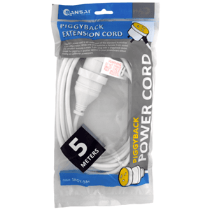 Sansai Sansai Piggy Back Extension Cord 5M SPB0187
