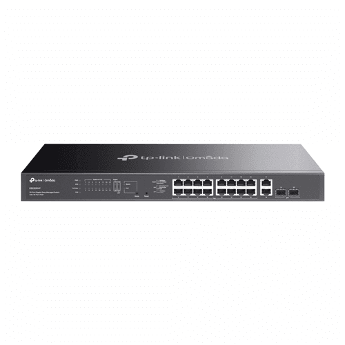 TP-Link TP-Link ES220GMP 20 Port Gigabit Switch w/PoE Rack Mount Omada TP4115