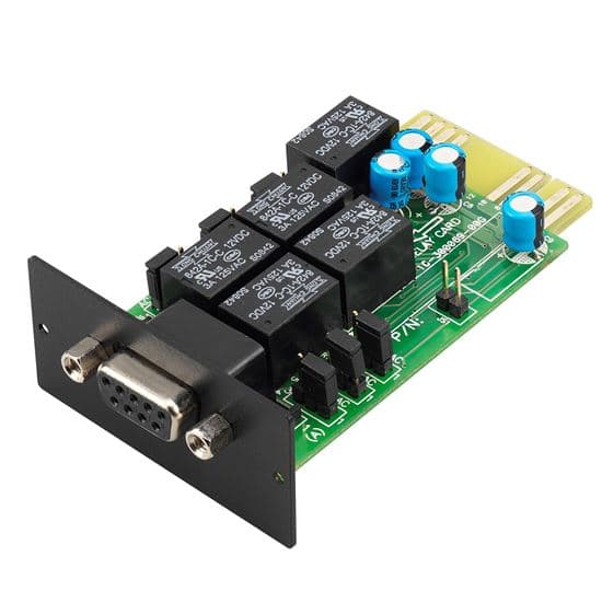 APC APC Easy UPS Dry Contact Card/Relay I/O Card for remotely management. VGL9901I