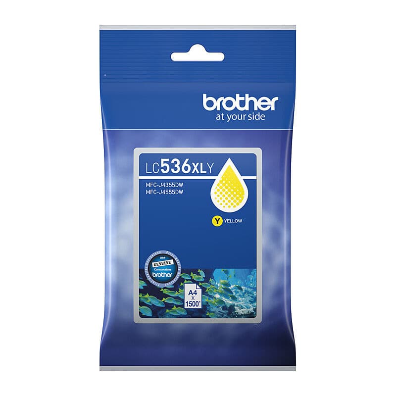 Brother Brother LC536XLY Yellow Ink B536XLY