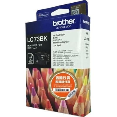 Brother Brother LC73 Black Ink Cart B73B