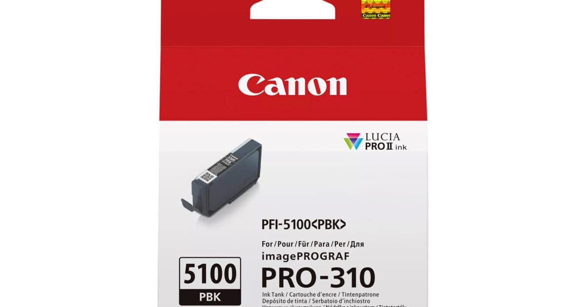 Canon Canon PFI5100 Ph Blk Ink Cart CI5100PBK