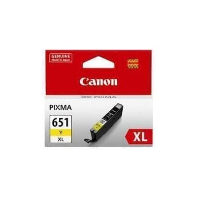 Canon Canon CLI651XL Yellow Ink Cart CI651XLY