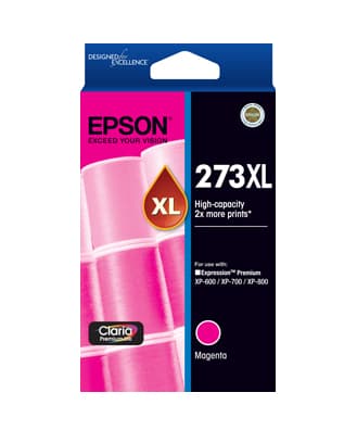 Epson Epson 273 HY Magenta Ink Cart E273MXL