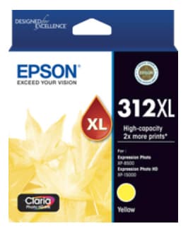 Epson Epson 312 HY Yellow Ink Cart E312YXL