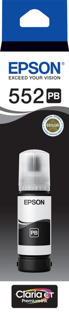 Epson Epson T552 Ph Blk Eco Tank E552PB