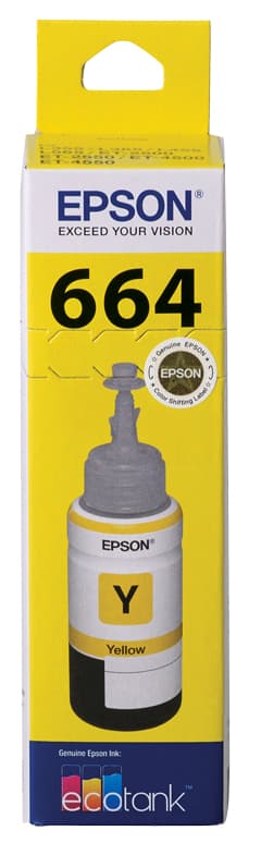 Epson Epson T664 Yel Eco Tank Ink E6644