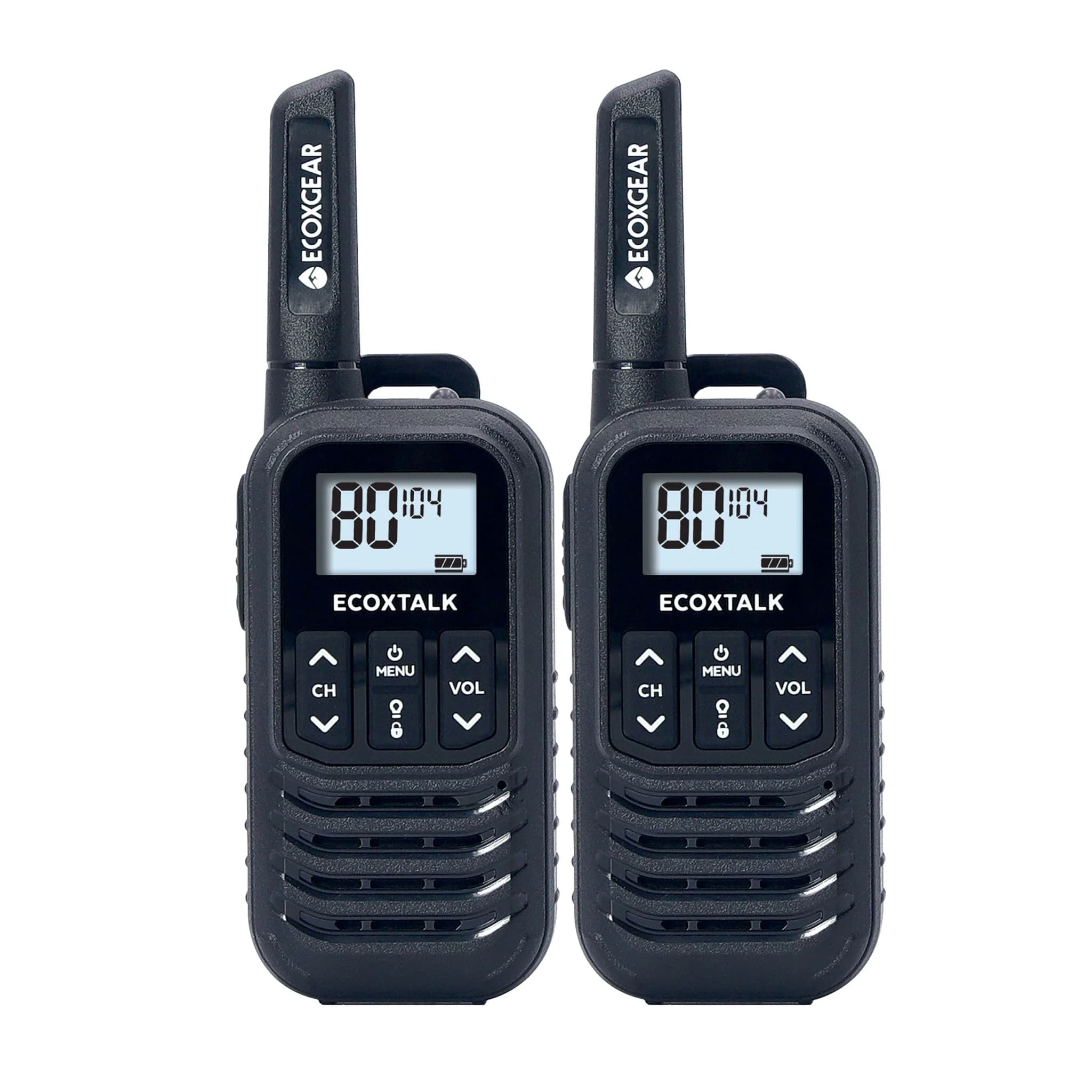 Ecoxgear EcoX UHF 0.5W 2 Pk Black ECXG502B