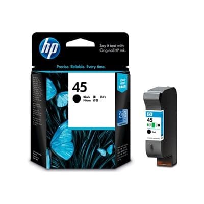 HP HP #45 Black Ink Cart 51645AA HI45