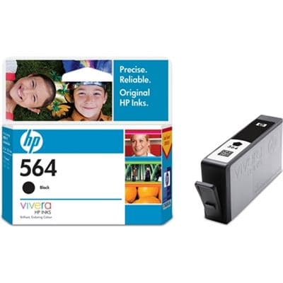 HP HP #564 Black Ink Cart CB316WA HI564B