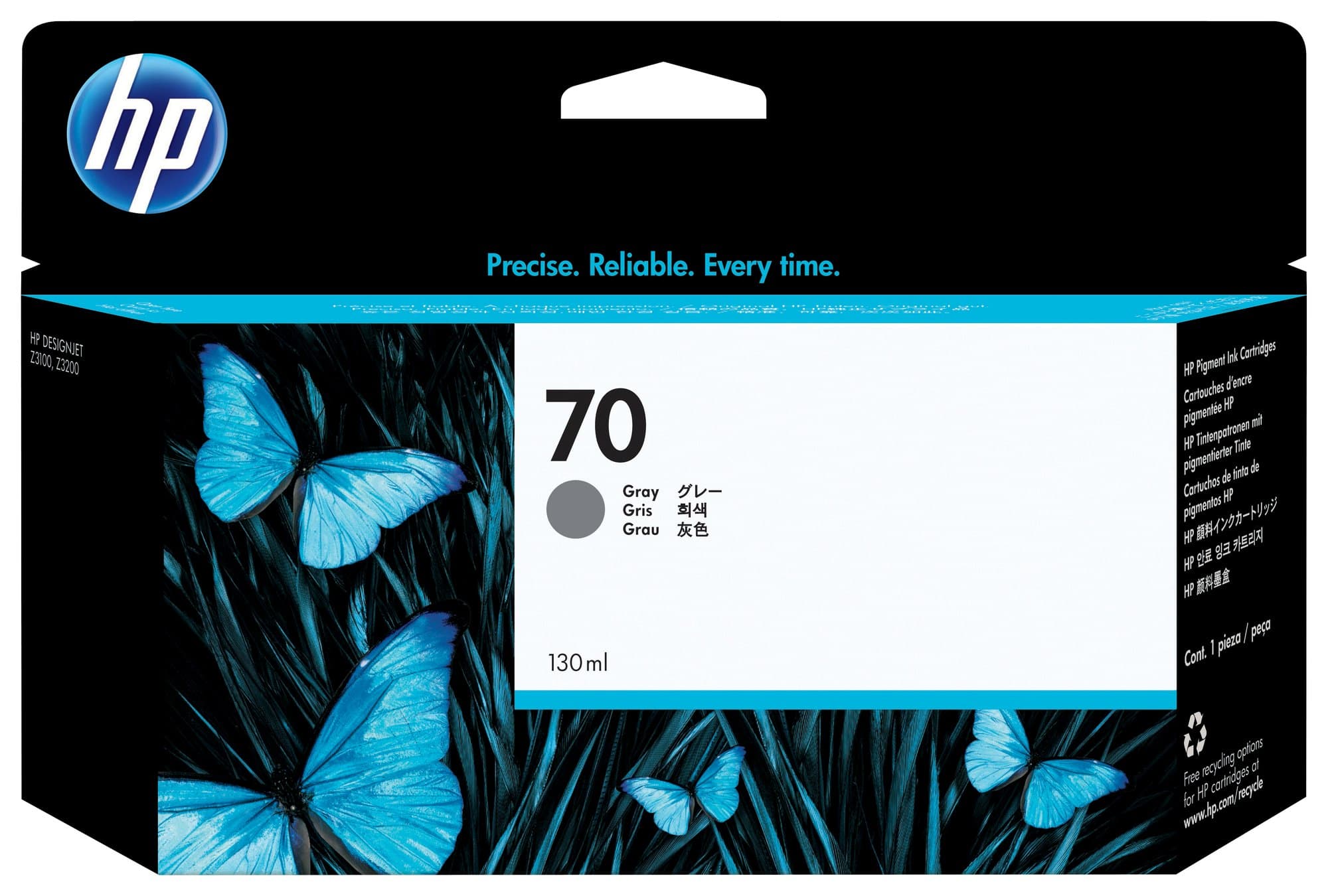 HP HP #70 130ml Grey Ink C9450A HI70G