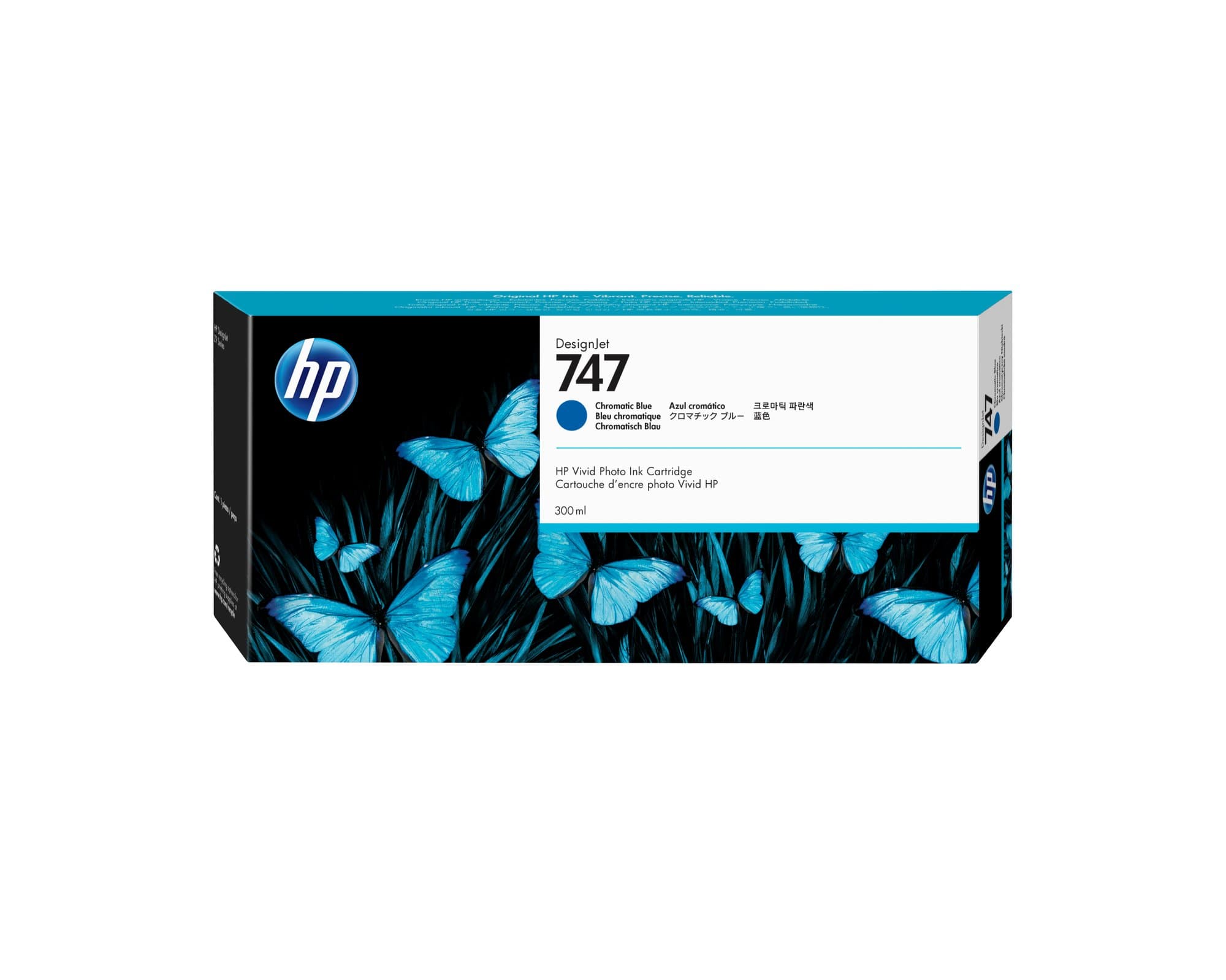 HP HP 747 300ml Chrom Blue P2V85A HI747300CB
