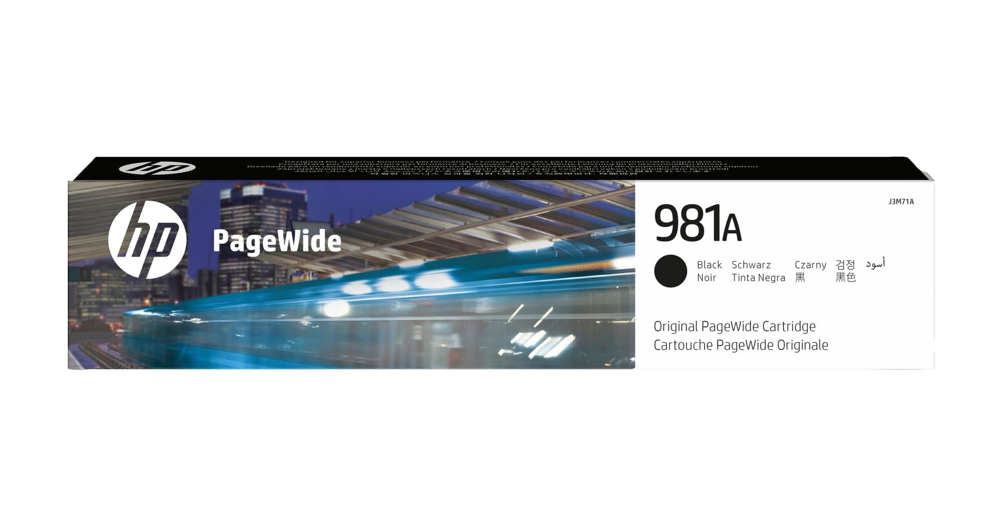 HP HP 981A Blk PagWide Ink J3M71A HI981B