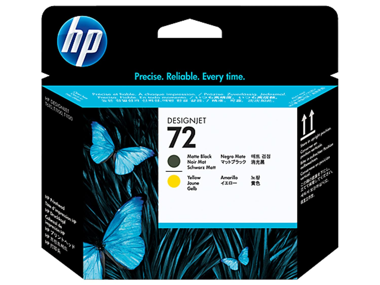 HP HP #72 M/BK Yell P/head C9384A HP72MBY