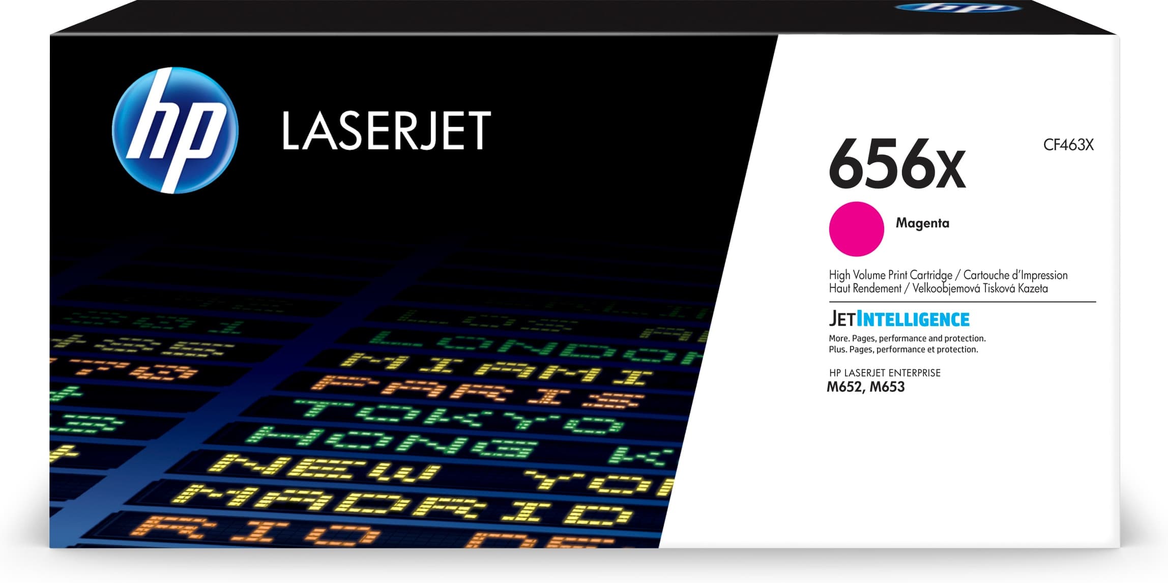 HP HP 656X Mag Las Jet Ton CF463X HT656MX