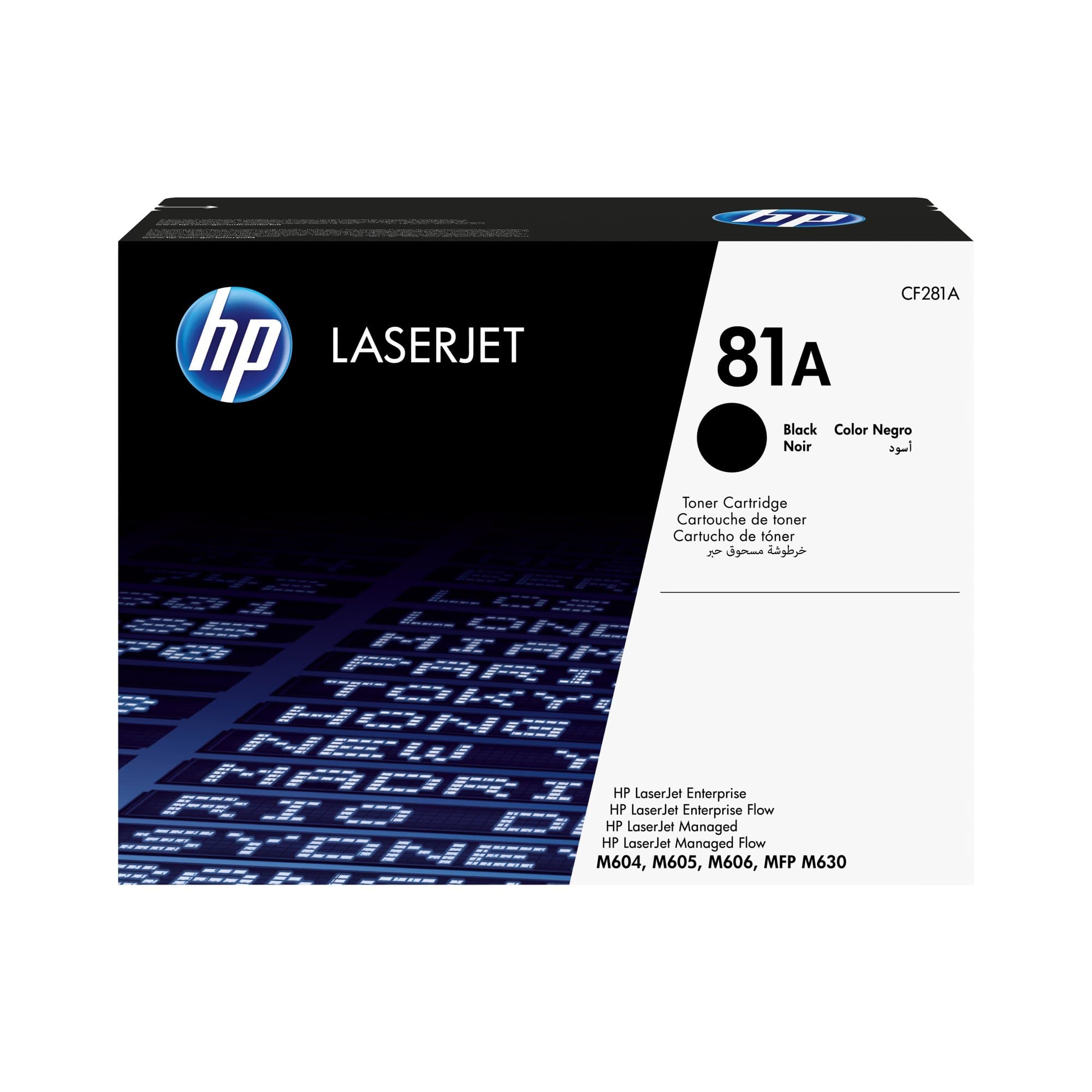 HP HP #81A Black Toner CF281A HT81