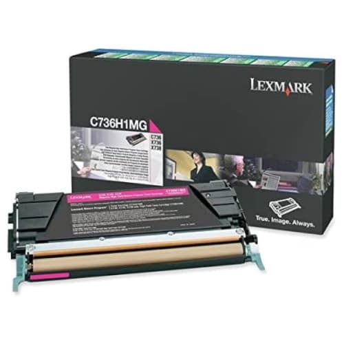 Lexmark Lexm C736 Magenta HY Toner LX736H1MG