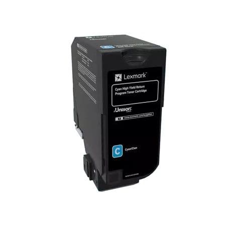 Lexmark Lexm 84C6HC0 HY Cyan Toner LX846HC