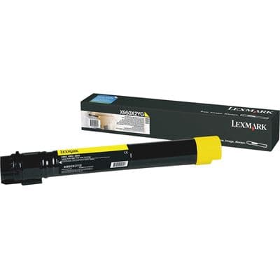 Lexmark Lexm X950X2YG Yellow Toner LXX950X2YG