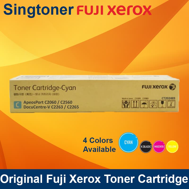 Fuji Xerox Fuji Xerox CT202489 Cyan Toner XCT202489